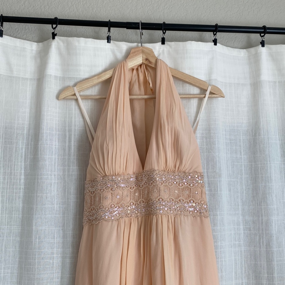 BCBG Paris - Maxi Dress - Peach - Size 8 - NWOT